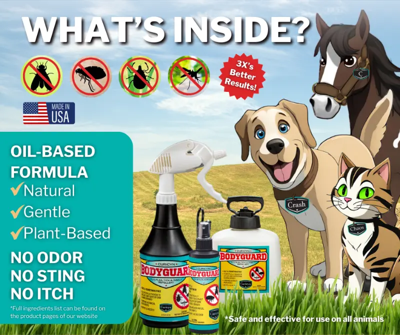 Curicyn BodyGuard insect repellent is chemical and DEET-free