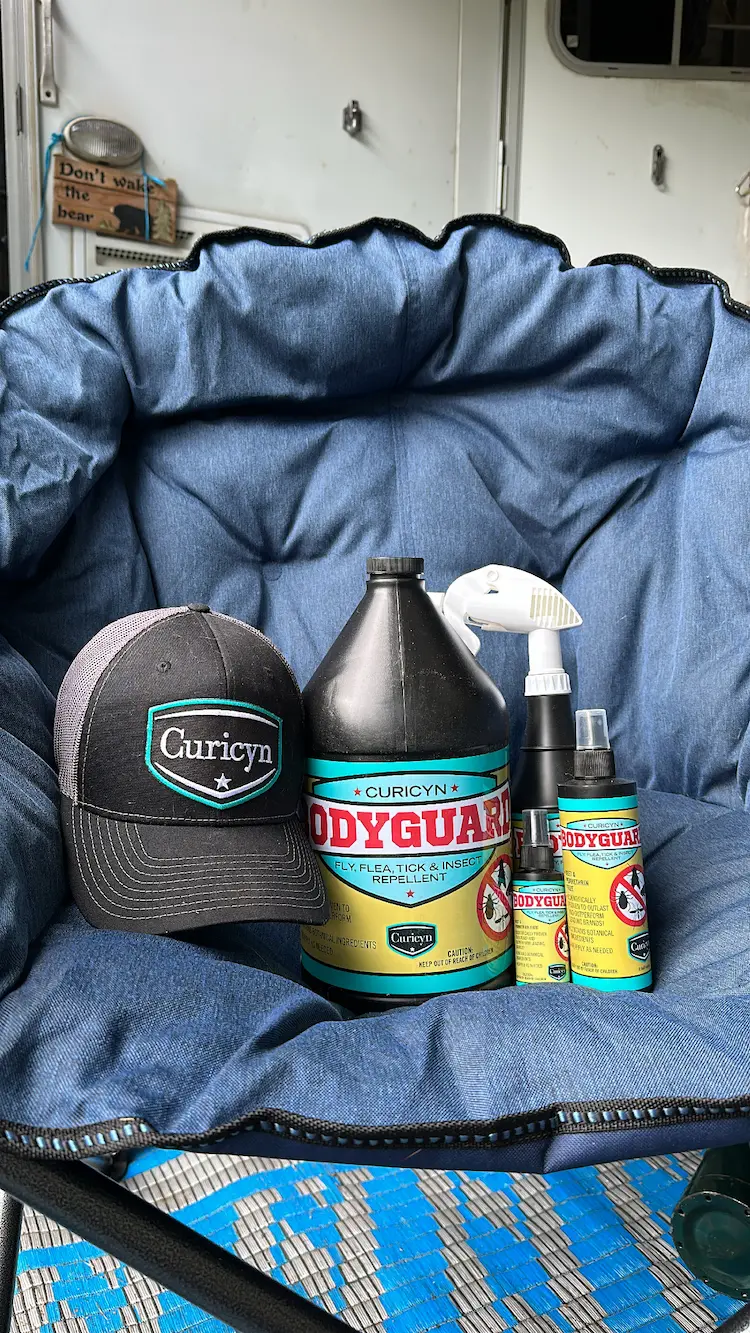 Curicyn BodyGuard fly, flea, and tick repellent